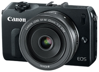 Системный фотоаппарат Canon EOS M BLACK 18-55 IS + вспышка 90EX. Интернет-магазин компании Аутлет БТ - Санкт-Петербург