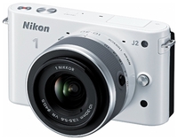 Системный фотоаппарат NIKON 1 J2 WHITE KIT 11-27.5 [J2WH11275]. Интернет-магазин компании Аутлет БТ - Санкт-Петербург