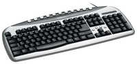 Клавиатура Denn DKB 462 Silver USB. Интернет-магазин компании Аутлет БТ - Санкт-Петербург