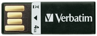 USB-Flash Drive Verbatim Clip-it 4Gb White [43900]. Интернет-магазин компании Аутлет БТ - Санкт-Петербург