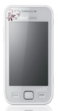 Сотовый телефон Samsung GT-S5250 White La Fleur. Интернет-магазин компании Аутлет БТ - Санкт-Петербург