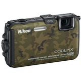Цифровой фотоаппарат Nikon Coolpix AW100 Camouflage [AW100CAMOUFLAGE]. Интернет-магазин компании Аутлет БТ - Санкт-Петербург