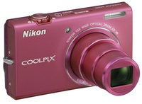 Цифровой фотоаппарат Nikon S6200 Pink. Интернет-магазин компании Аутлет БТ - Санкт-Петербург