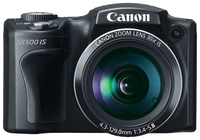 Цифровой фотоаппарат Canon PowerShot SX500 IS Black [SX500ISBL]. Интернет-магазин компании Аутлет БТ - Санкт-Петербург