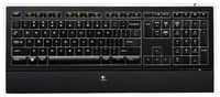 Клавиатура Logitech Illuminated Keyboard Black USB. Интернет-магазин компании Аутлет БТ - Санкт-Петербург
