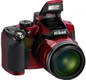 Цифровой фотоаппарат Nikon Coolpix P520 Red. Интернет-магазин компании Аутлет БТ - Санкт-Петербург