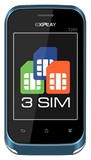 Сотовый телефон Explay T280 синий 3Sim. Интернет-магазин компании Аутлет БТ - Санкт-Петербург