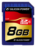 Карта памяти Silicon Power SDHC Card 8GB Class 10. Интернет-магазин компании Аутлет БТ - Санкт-Петербург