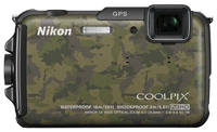 Цифровой фотоаппарат Nikon AW110 CAMOUFLAGE. Интернет-магазин компании Аутлет БТ - Санкт-Петербург